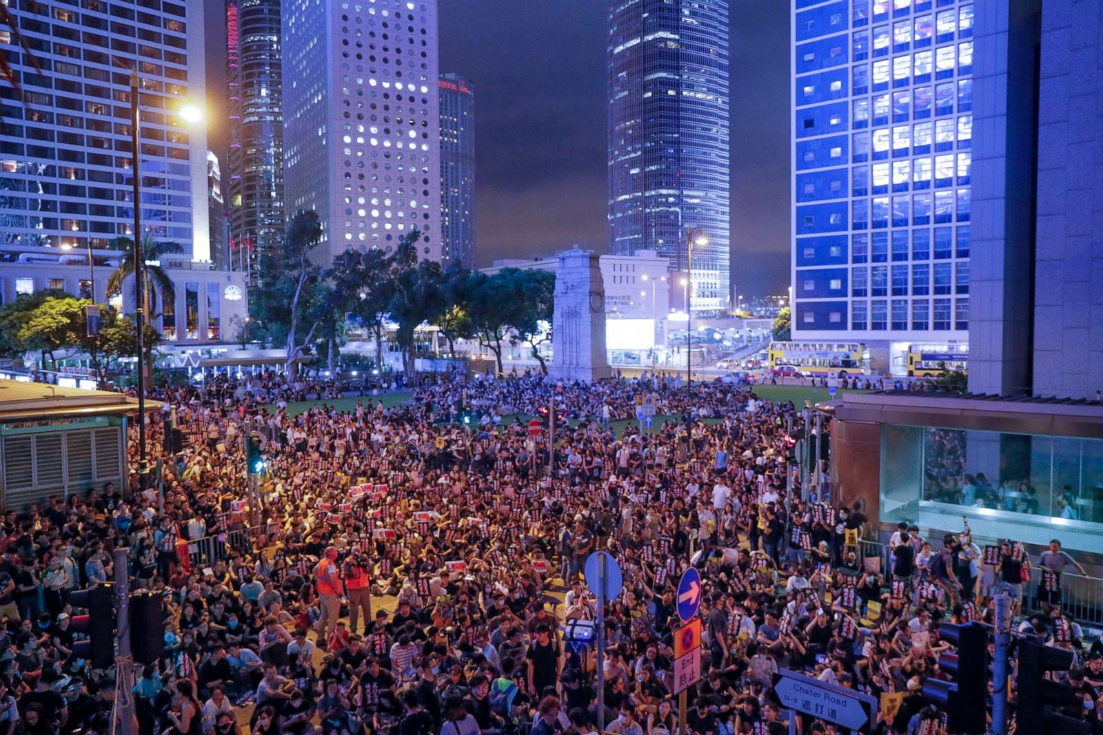 Mass protests in Hong Kong
