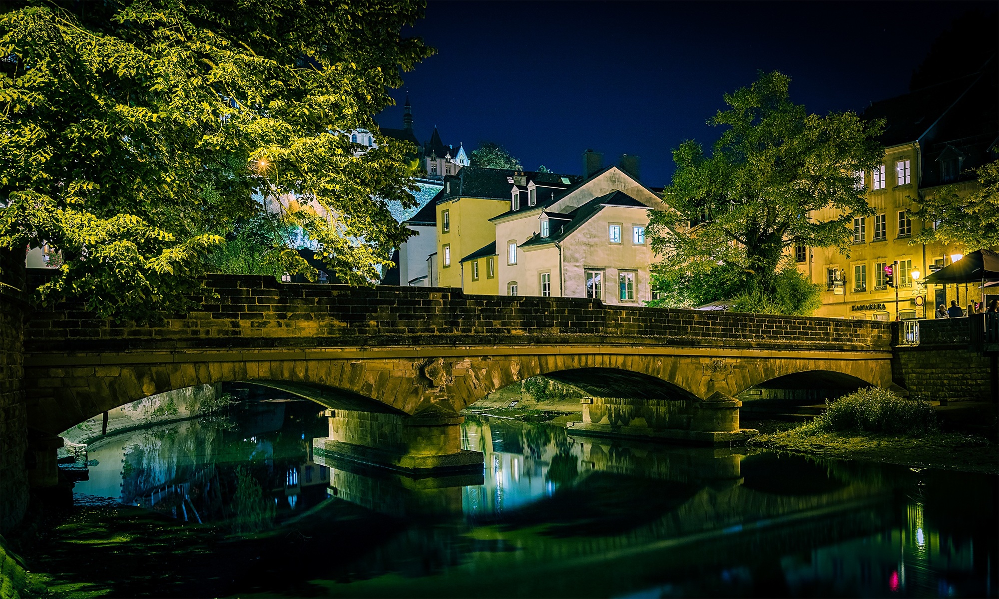 Bridge in Luxembourg city of luxembourg
